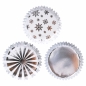 Preview: Cupcake Baking Cases - Metallic Gold and Silver